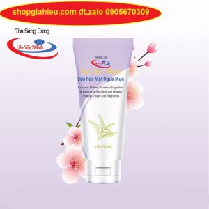 the rin white sữa rửa mặt ngừa mụn 100ml mỹ phẩm ngọc ý châu