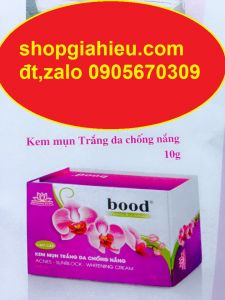 bood kem mụn trắng da chống nắng 10g mỹ phẩm hoa sen