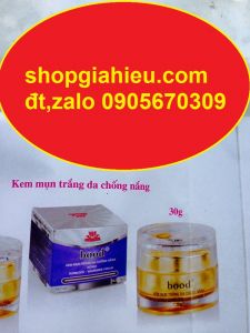 bood kem mụn trắng da chống nắng 30g mỹ phẩm hoa sen