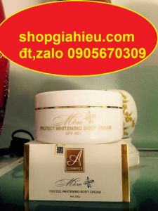 A  cosmetics mền protect whitening body cream kem dưỡng trắng da toàn thân 250g