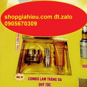 linh chi vàng combo làm trắng da quý tộc cao cấp