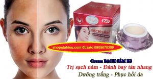 Bạch sâm nhau thai cừu nguồn gốc thiên nhiên collagen nano 5 kem trị nám Tàn nhang Đồi mồi Giảm Nhăn Dưỡng Trắng Phục hồi da  K8 25g