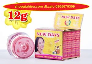 new day Kem nám - Tàn nhang - Đồi mồi 12g được chiết xuất từ mật ong và tinh chất dầu dừa cùng với vitamin E thảo dược thiên nhiên mỹ phẩm xuân mai