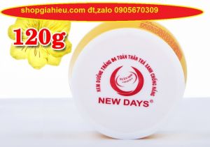 new day Kem body dưỡng trắng da toàn thân trà xanh chống nắng 120g mỹ phẩm xuân mai