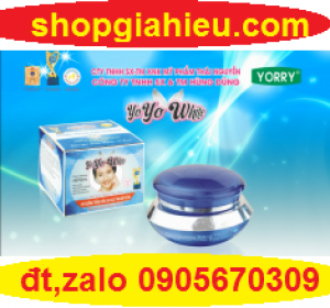 yoyo white kem dưỡng trắng hồng da ngọc trai bảo vệ da mỹ phẩm thái nguyễn