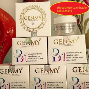 genmy cosmetic natural B1 kem dưỡng trắng da cân bằng độ ẩm se khít lỗ chân lông chống nắng 10g