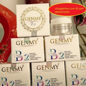 genmy cosmetic natural B 2 kem nám tàn nhang đồi mồi dưỡng trắng da chống nắng 10g MỸ PHẨM VƯƠNG NGỌC