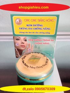 kem trắng da chống nắng collagen one one trắng hồng 5g công ty phúc lang