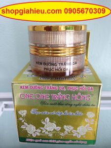 kem dưỡng trắng phục hồi da one one trắng hồng 15g