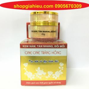 kem nám tàn nhang đồi mồi one one trắng hồng 45g công ty nam mêkong