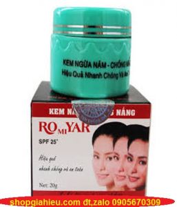 romiyar  kem ngừa nám chống nắng 20g