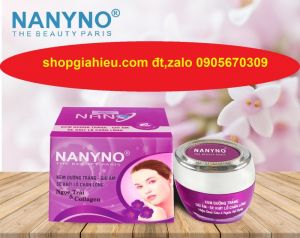 nanyno kem dưỡng trắng giữ ẩm se khít lỗ chân lông ( ngọc trai & Collagen) 22g