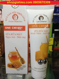 one cherry sữa rửa mặt ngọc trai mật ong 100g