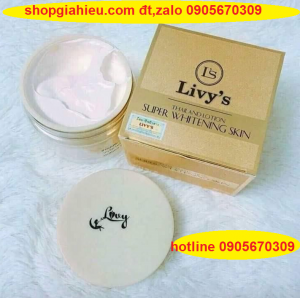 livys kem dưỡng trắng da toàn thân hàng chính hãng của thái 250g