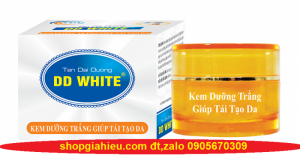 kem dưỡng trắng giúp tái tạo da dd white  6g tân đại dương mỹ phẩm tân đại dương an toàn và chất lượng