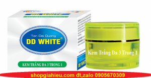 kem trắng da 3 in 1 dd  6g white tân đại dương 6g mỹ phẩm tân đại dương an toàn và chất lượng