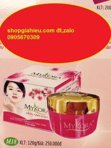 mykora hoa anh đào kem dưỡng trắng da toàn thân 3 tác dụng 120g