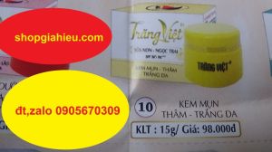 kem mụn thâm trắng da chống nắng sữa non ngọc trai 15g trăng việt