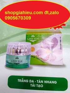 kem trắng da tàn nhang tái tạo 12g linh nga