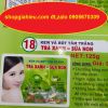 kittdy-tra-xanh-ngoc-trai-kem-va-bot-tam-trang-tra-xanh-sua-non-125g - ảnh nhỏ  1