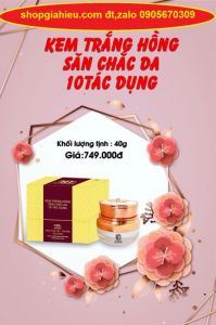 ht gold kem trắng hồng săn chắc da 10 tác dung nhau thai cừu tảo non collagen 40g